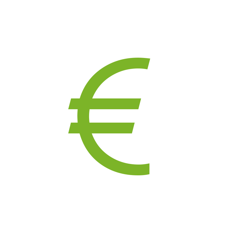 Icoon kenmerk optimale prijs kwaliteits verhouding